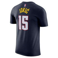 Nikola Jokic Denver Nuggets Icon 2022/23 Name & Number T-Shirt for sale Navy | Nike outlet