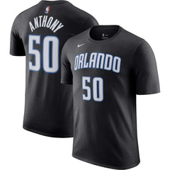 Cole Anthony Orlando Magic Icon 2022/23 Name & Number T-Shirt Black | Nike for sale