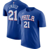 Joel Embiid Philadelphia 76ers Icon 2022/23 Name & Number T-Shirt Royal | Nike