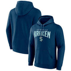 Seattle Kraken Fanatics Special Edition 2.0 Wordmark Pullover Hoodie - Navy - NHL 4659696