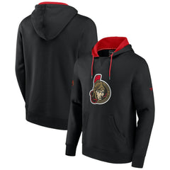 Ottawa Senators Fanatics Special Edition 2.0 Team Logo Pullover Hoodie - Black - NHL 4660025