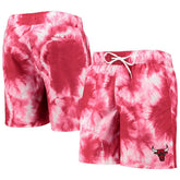 Chicago Bulls G-III Sports by Carl Banks Splash Volley Swim Shorts Red