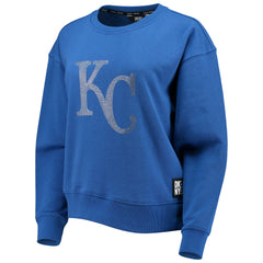 Kansas City Royals DKNY Sport Women's Carrie Pullover Sweatshirt - Royal - MLB Online