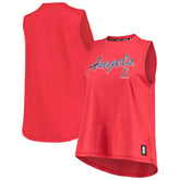 Los Angeles Angels DKNY Sport Women's Marcie Tank Top - Red - MLB Online