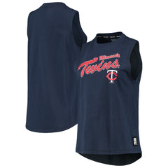 Minnesota Twins DKNY Sport Women's Marcie Tank Top - Navy - MLB Lifestyle