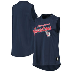 Cleveland Guardians DKNY Sport Women's Marcie Tank Top - Navy - MLB Discount