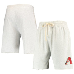 Arizona Diamondbacks Concepts Sport Mainstream Terry Tri-Blend Shorts - Oatmeal - MLB Online