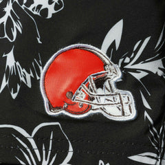 Cleveland Browns G-III Sports by Carl Banks Island Volley Swim Shorts Black