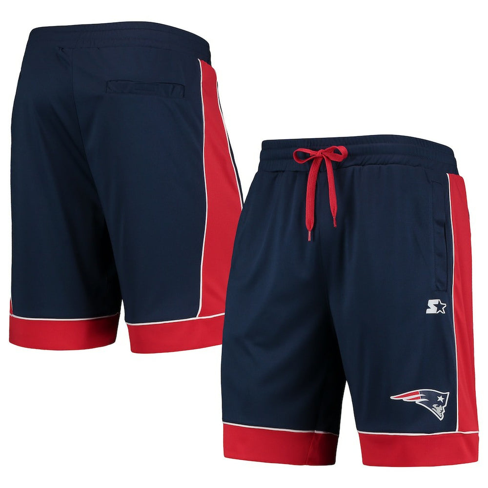 New England Patriots Starter Fan Favorite Fashion Shorts Navy/Red