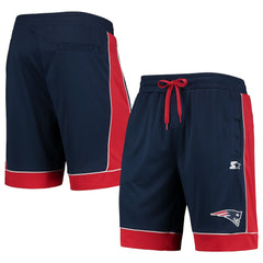 New England Patriots Starter Fan Favorite Fashion Shorts Navy/Red