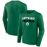 Boston Celtics Tip-Off Long Sleeve T-Shirt Kelly Green