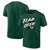 Milwaukee Bucks Tip-Off T-Shirt Hunter Green