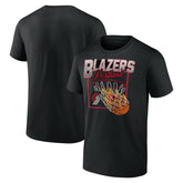Portland Trail Blazers Alley Oop T-Shirt Black