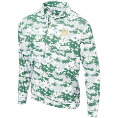Athletics Digital Camo Performance Quarter-Zip Pullover Jacket - Green - MLB Sale