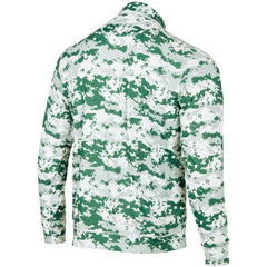 Athletics Digital Camo Performance Quarter-Zip Pullover Jacket - Green - MLB Sale