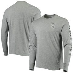 Chicago White Sox '47 Team Long Sleeve T-Shirt - Heathered Gray - 47 brand Discount