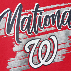 Washington Nationals Girls Youth Dream Scoop-Neck T-Shirt - Red - MLB Sale