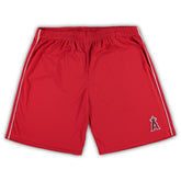 Los Angeles Angels Big & Tall Mesh Shorts - Red - MLB Sale