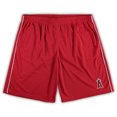 Los Angeles Angels Big & Tall Mesh Shorts - Red - MLB Sale