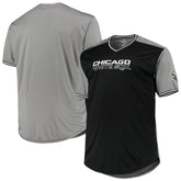 Chicago White Sox Solid V-Neck T-Shirt - Black/Gray - MLB on Sale