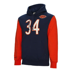 Mitchell & Ness Walter Payton Chicago Bears Retired Player Name & Number Pullover Hoodie Navy