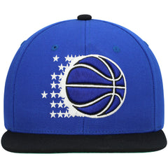Orlando Magic Hardwood Classics Team Two-Tone 2.0 Snapback Hat Blue/Black | Mitchell & Ness online