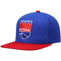 Sacramento Kings Hardwood Classics Team Two-Tone 2.0 Snapback Hat Blue/Red | Mitchell & Ness Near Me