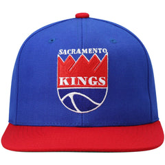 Sacramento Kings Hardwood Classics Team Two-Tone 2.0 Snapback Hat Blue/Red | Mitchell & Ness Near Me