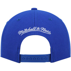 New York Knicks Hardwood Classics Team Ground 2.0 Snapback Hat Blue | Mitchell & Ness discount