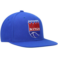 Sacramento Kings Hardwood Classics Team Ground 2.0 Snapback Hat Blue | Mitchell & Ness online