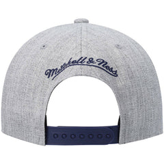 Golden State Warriors Hardwood Classics Team 2.0 Snapback Hat for sale Heathered Gray | Mitchell & Ness Lifestyle
