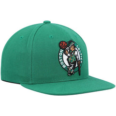 Boston Celtics Ground 2.0 Snapback Hat Kelly Green | Mitchell & Ness for sale