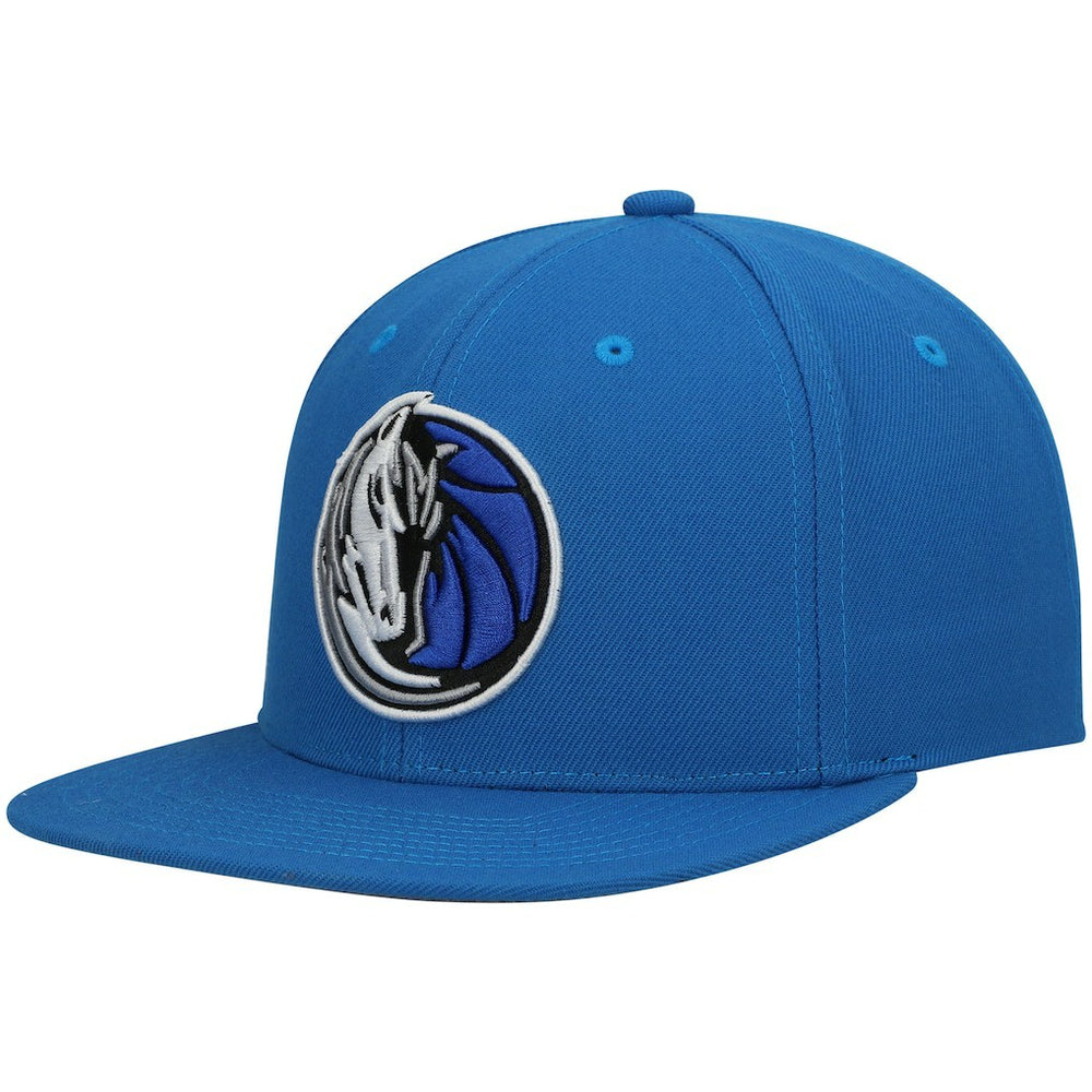 Dallas Mavericks Ground 2.0 Snapback Hat Blue | Mitchell & Ness discount