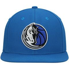 Dallas Mavericks Ground 2.0 Snapback Hat Blue | Mitchell & Ness discount