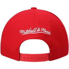 Houston Rockets Ground 2.0 Snapback Hat Red | Mitchell & Ness