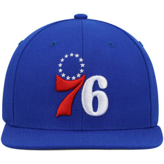 Philadelphia 76ers Ground 2.0 Snapback Hat Royal | Mitchell & Ness online