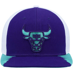 Chicago Bulls Day 5 Snapback Hat Purple | Mitchell & Ness outlet