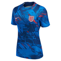 England National Team Women's 2022 Pre-Match Top Blue - Nike