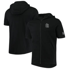 St. Louis Cardinals Levelwear Recruit Short Sleeve Full-Zip Hoodie Jacket - Black - MLB Discount