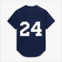 Rickey Henderson New York Yankees Mitchell & Ness Cooperstown Collection Mesh Batting Practice Button-Up Jersey - Navy - Mitchell & Ness Sale