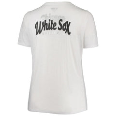 Chicago White Sox New Era Women's Plus Size 2-Hit Front Knot T-Shirt - White - New Era Online