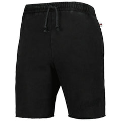 Chicago Bulls French Terry Tonal Fleece Shorts Black | Mitchell & Ness for sale