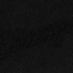 Chicago Bulls French Terry Tonal Fleece Shorts Black | Mitchell & Ness for sale
