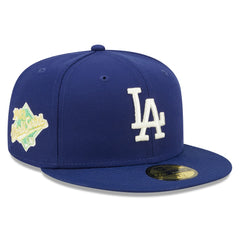 Los Angeles Dodgers New Era 1988 World Series Champions Citrus Pop UV 59FIFTY Fitted Hat - Royal - New Era on Sale