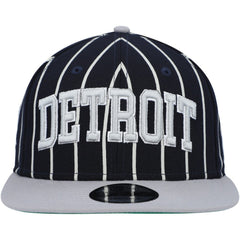 Detroit Tigers New Era City Arch 9FIFTY Snapback Hat - Navy/Gray - New Era Sale