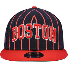 Boston Red Sox New Era City Arch 9FIFTY Snapback Hat - Navy/Red - New Era Online