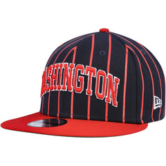Washington Nationals New Era City Arch 9FIFTY Snapback Hat - Navy/Red - New Era Discount