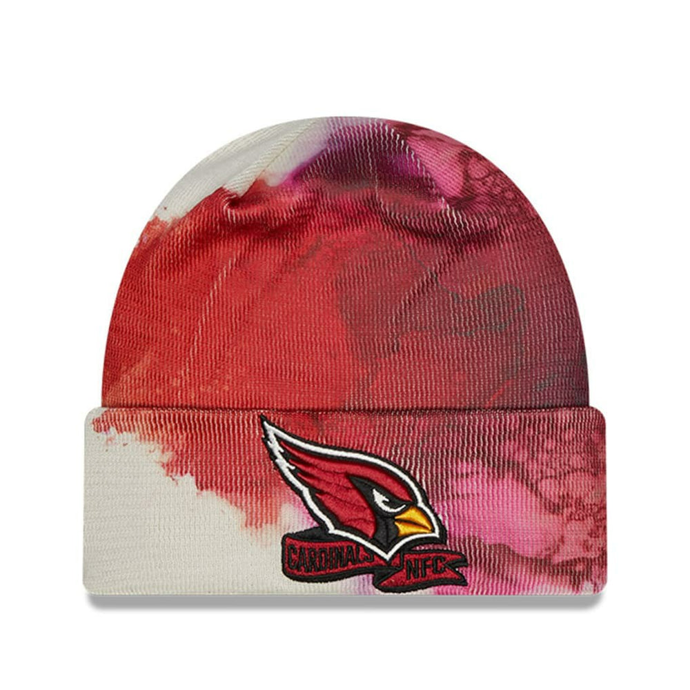 Arizona Cardinals New Era 2022 Sideline Ink Dye Cuffed Knit Hat Cardinal