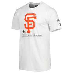 San Francisco Giants New Era Historical Championship T-Shirt - White - New Era Discount