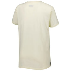 New Orleans Saints New Era Women's Chrome Sideline T-Shirt Cream